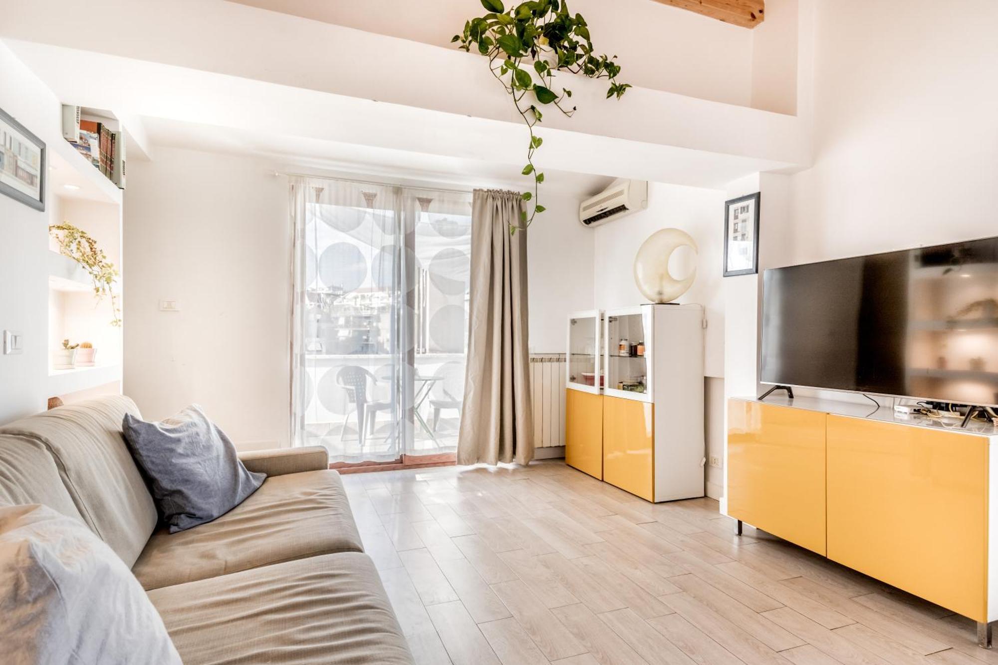 Attico Trilocale In Zona Farnesina Apartman Róma Kültér fotó